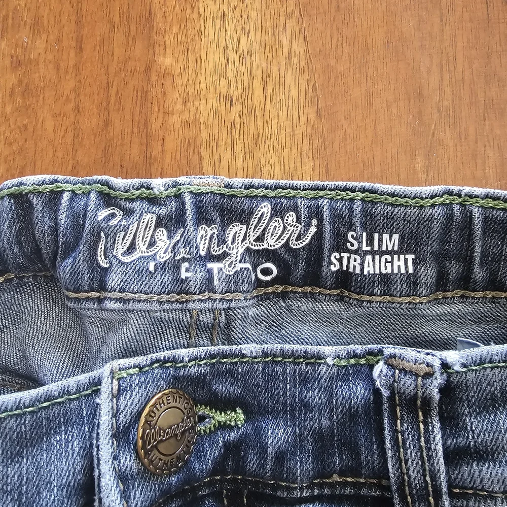 Wrangler Blue Relaxed Jeans Classic Casual Wear - Picture 5 of 6